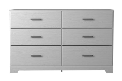 Stelsie - Six Drawer Dresser - White by Ashley – view 4