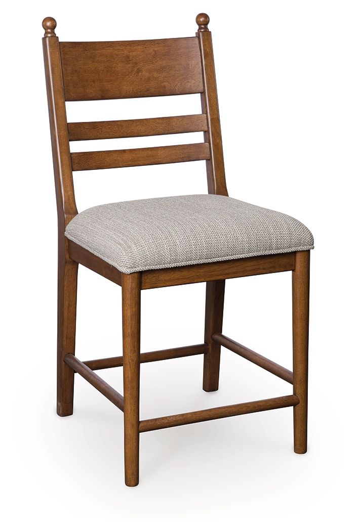 Greddinton - Upholstered Barstool (Set of 2) by Ashley – view 6