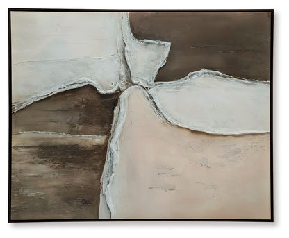 Junward - Wall Art - Brown / Tan / White by Ashley – view 4
