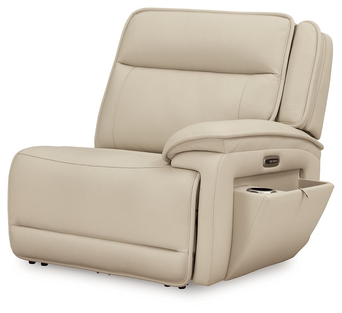 Double Deal - 4-Piece Power Reclining Sectional - Almond by Ashley – view 4