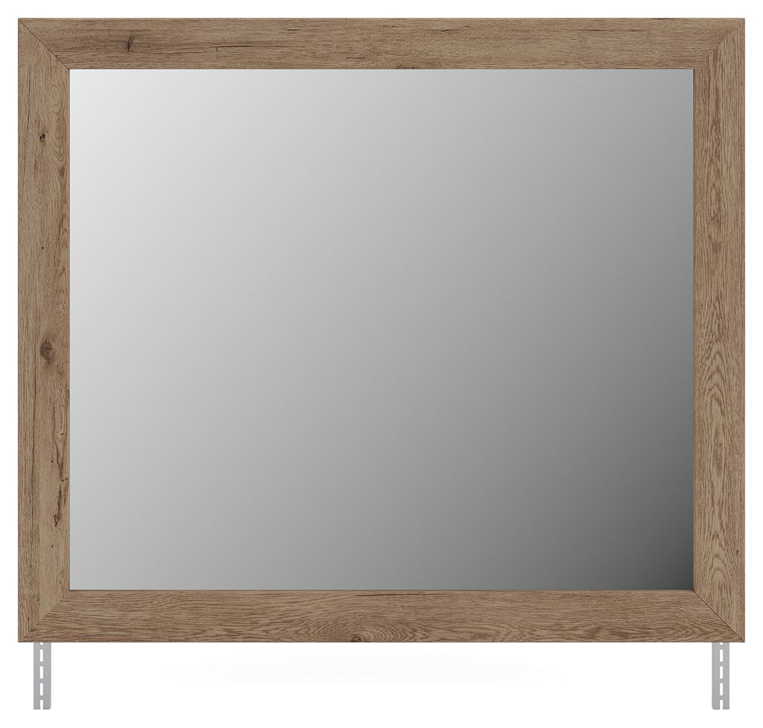 Oliandon - Bedroom Mirror - Light Brown by Ashley – view 2