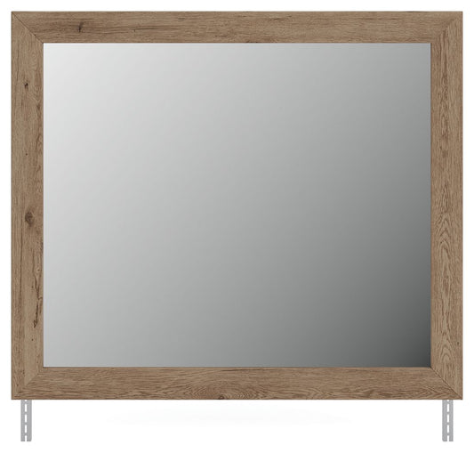 Oliandon - Bedroom Mirror - Light Brown by Ashley – view 2