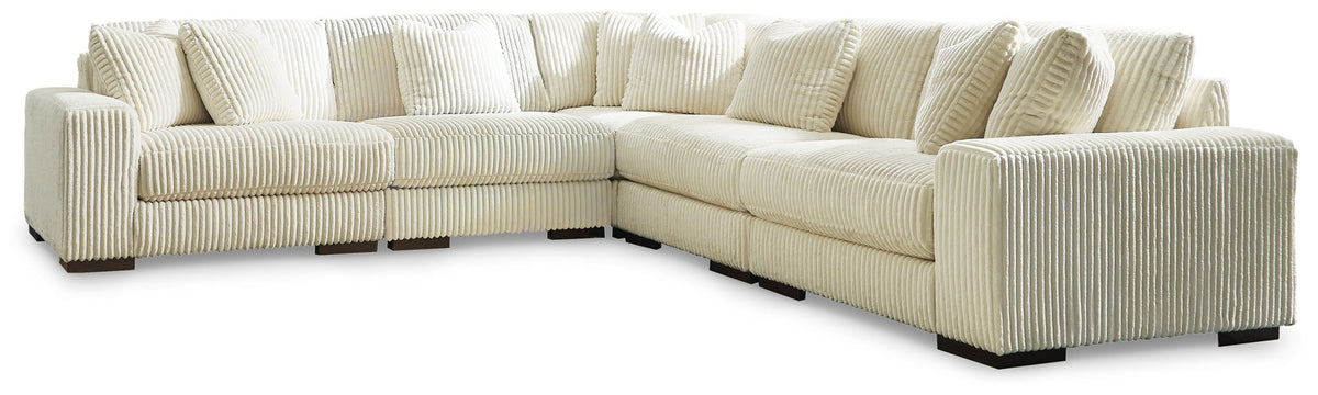 Lindyn - 5 Piece Sectional by Ashley – Stationary Sectionals