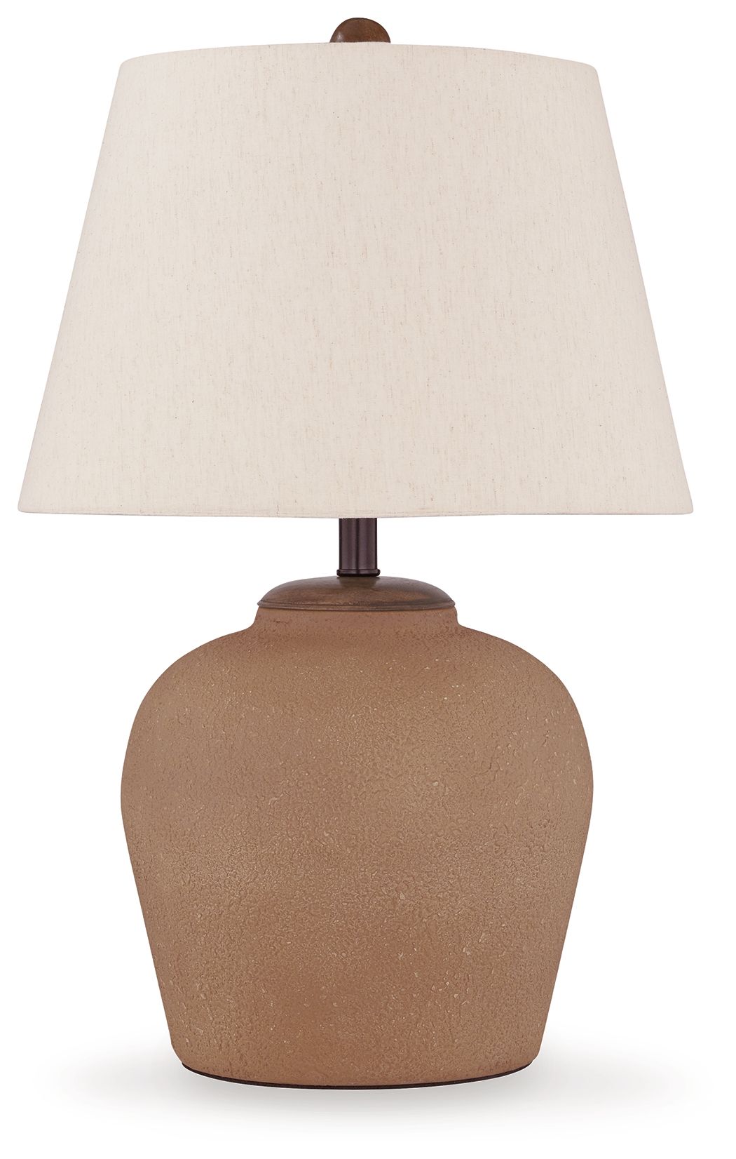 Scantor - Metal Table Lamp - Rust by Ashley – Table Lamps