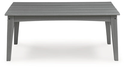Cove Beach - Rectangular Cocktail Table - Gray by Ashley – view 3