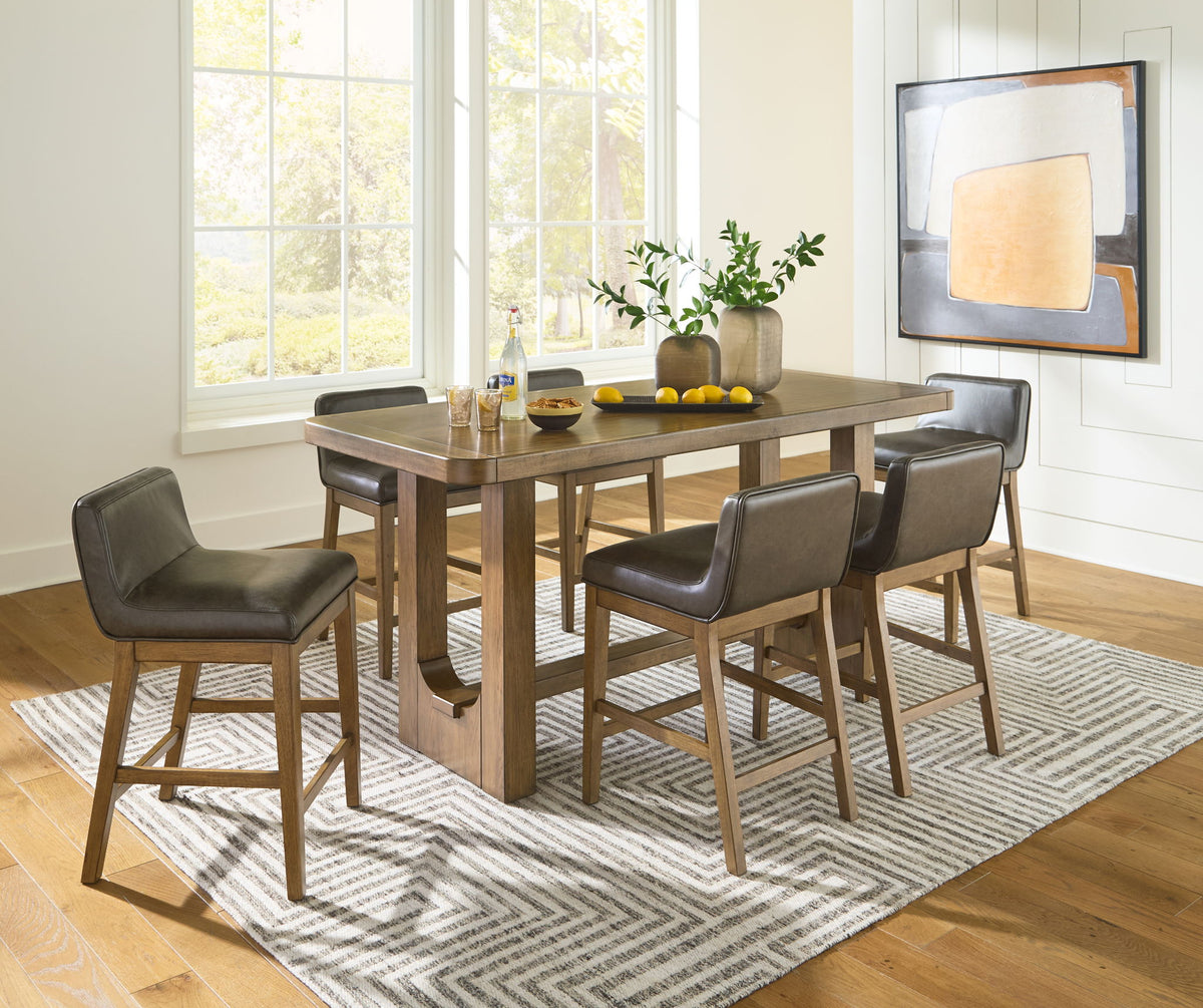 Cabalynn - Rectangular Dining Room Counter Table Set by Ashley – view 2