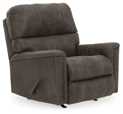 Navi - Rocker Recliner - Smoke by Ashley – Rocker Chairs