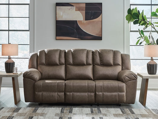 Lowilla - Reclining Sofa - Driftwood by Ashley – view 2