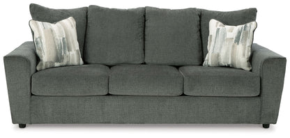 Stairatt - Sofa - Gravel by Ashley – Stationary Sofas