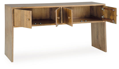 Ella Grove - Console - Rich Brown by Ashley – view 3