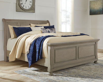 Lettner - Sleigh Bed by Ashley – view 12
