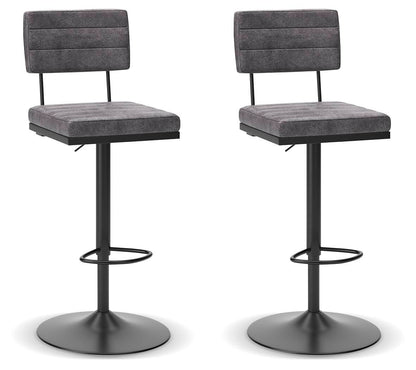 Strumford - Tall Swivel Barstool (Set of 2) by Ashley – view 4