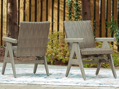 Cliff Trails - Rocking Arm Chair (Set of 2) - Beige by Ashley – view 4