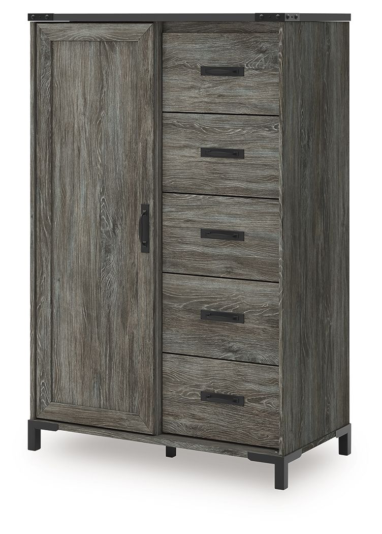Frandern - Dressing Chest - Gray by Ashley – Accent Chests