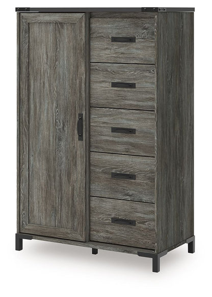 Frandern - Dressing Chest - Gray by Ashley – Accent Chests