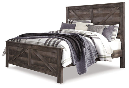 Wynnlow - Crossbuck Panel Bed by Ashley – Panel Beds