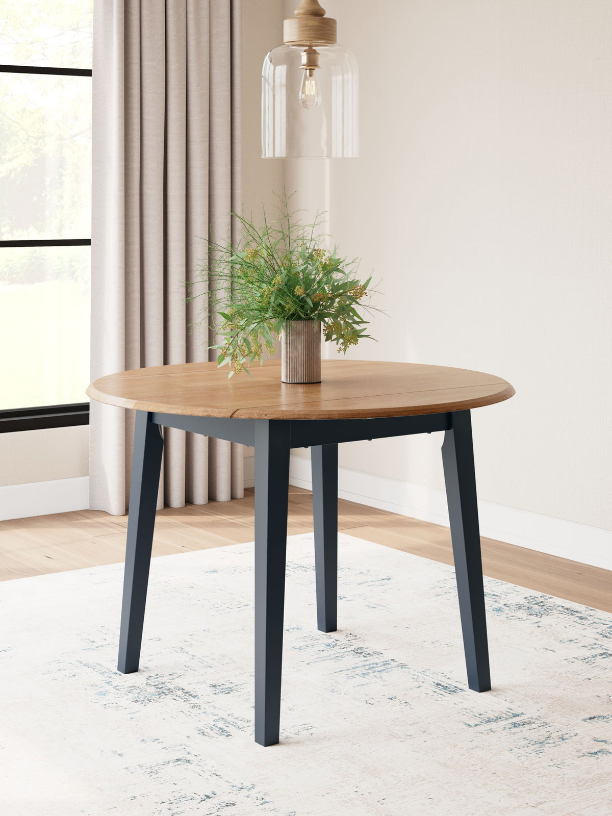 Gesthaven - Round Dining Room Drop Leaf Table by Ashley – view 14