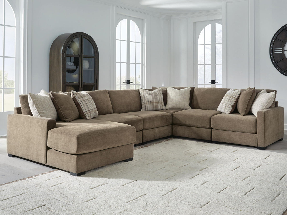 Camellia-Court - 6 Piece Sectional – view 4