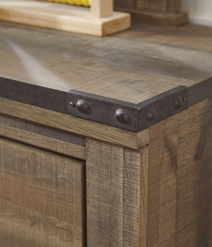 Trinell - Five Drawer Chest - Brown by Ashley – view 4