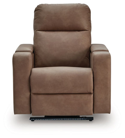 Lorrenton - Glider Power Recliner With Audio System - Caramel by Ashley – view 3