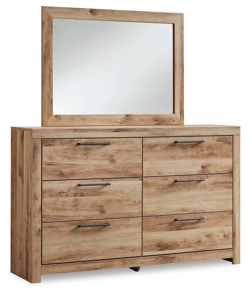 Hyanna - Dresser, Mirror - Tan by Ashley – Dresser & Mirror
