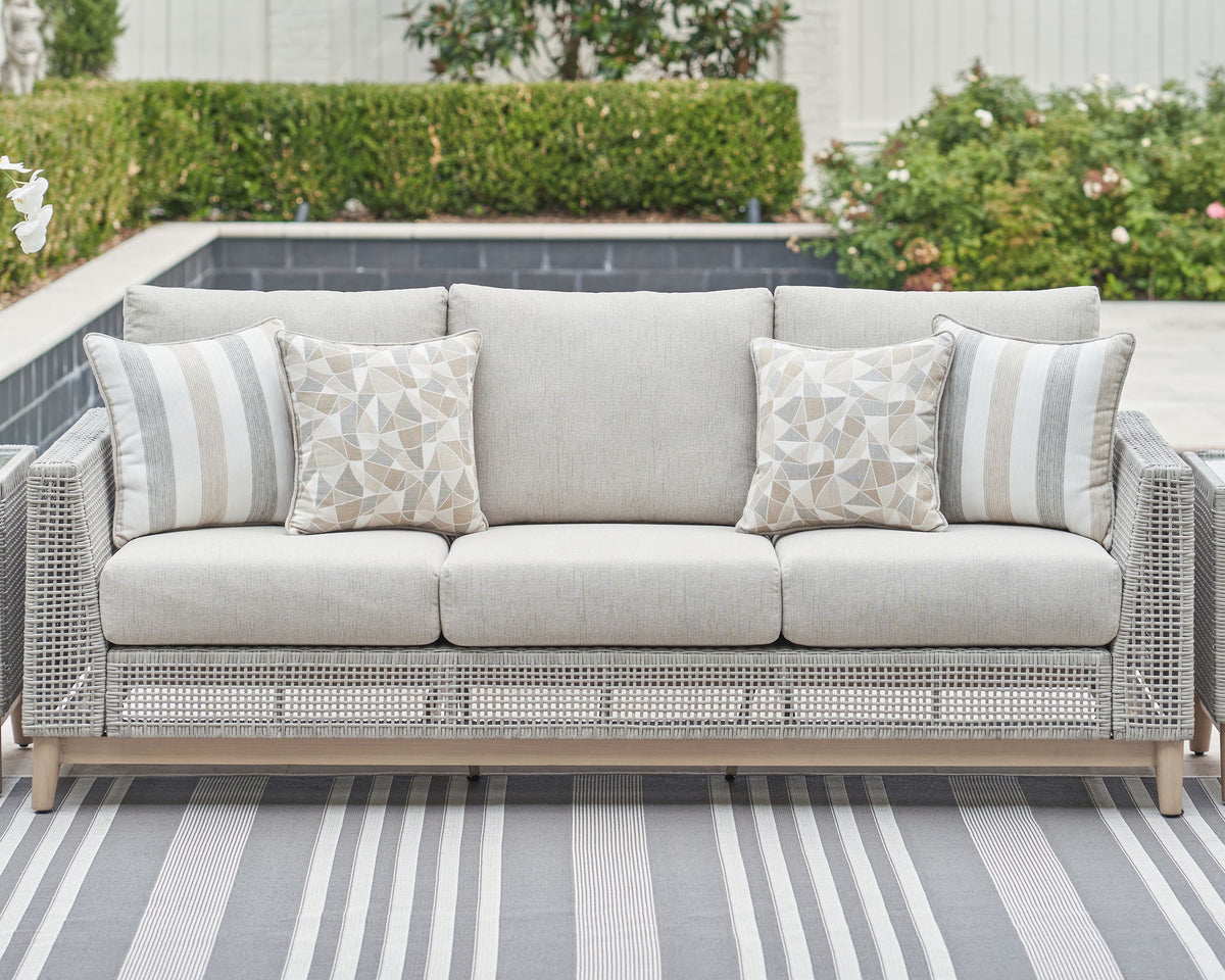 Seton Creek - Sofa With Cushion - Gray by Ashley – view 4