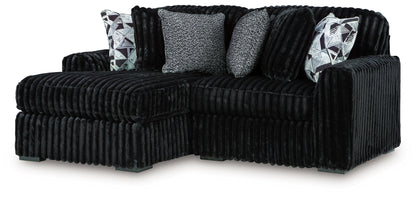 Midnight-Madness - 2 Piece Sectional by Ashley – view 8