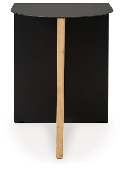 Ladgate - Accent Table - Black / Natural by Ashley – view 4