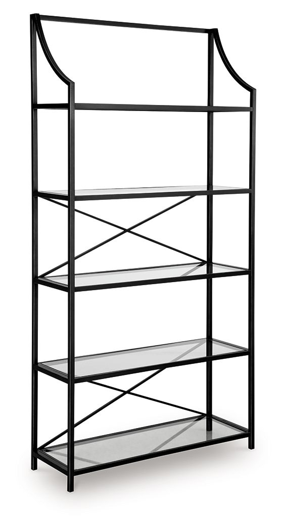 Dakerwell - Bookcase - Antique Black by Ashley – Standard Bookcases