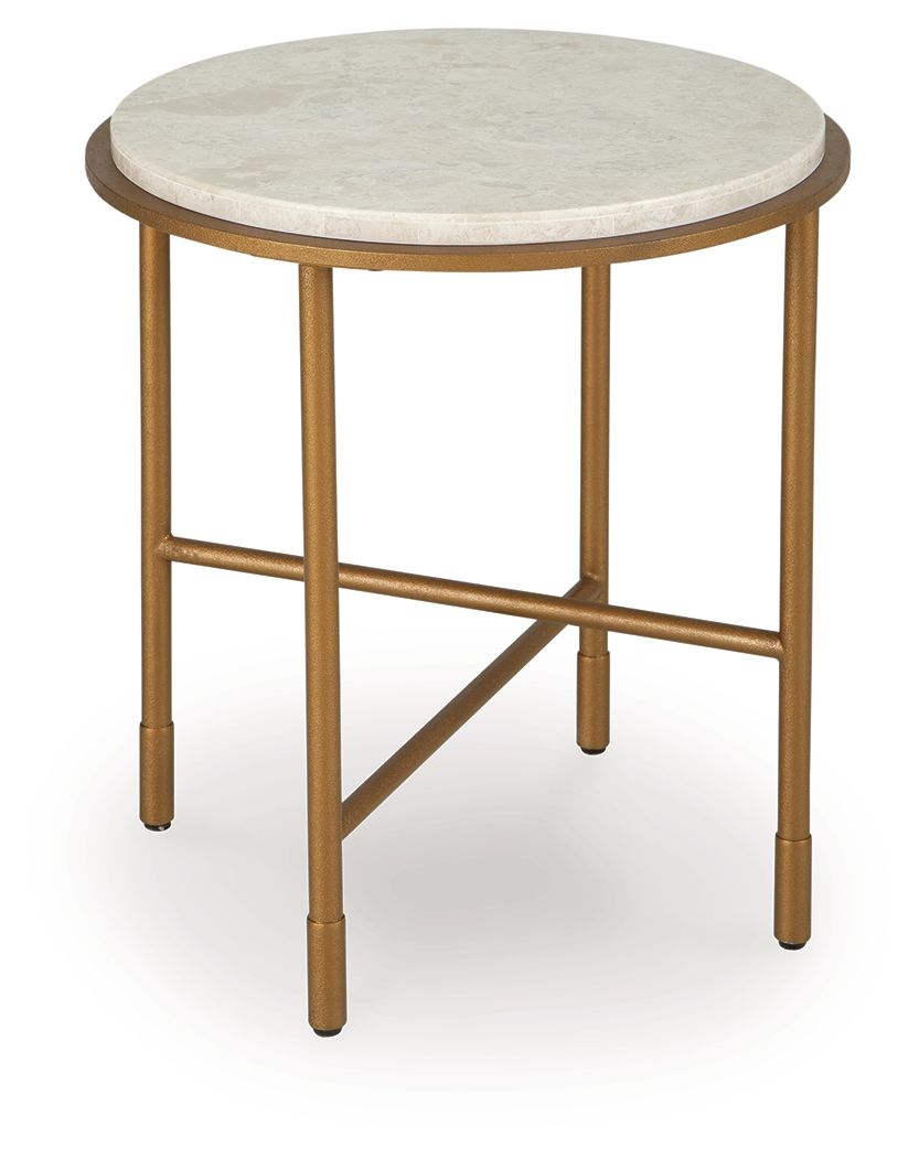 Alben - Round Table by Ashley – End Tables