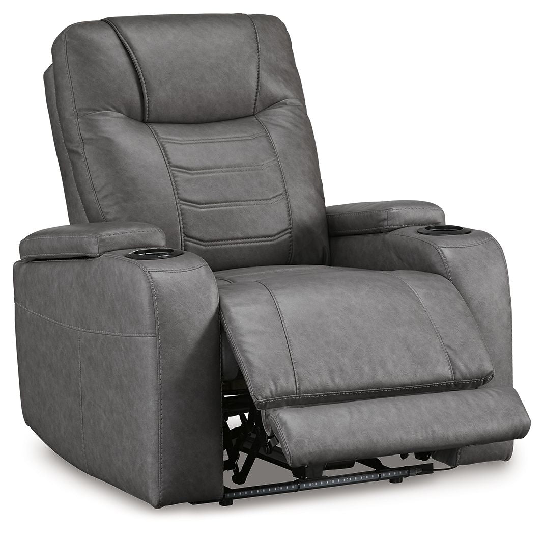 Schooner Rocks - Power Recliner / Adj Headrest by Ashley – view 7