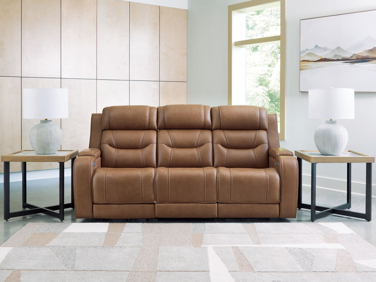 Knightington - Power Reclining Sofa With Audio Seating by Ashley – view 6