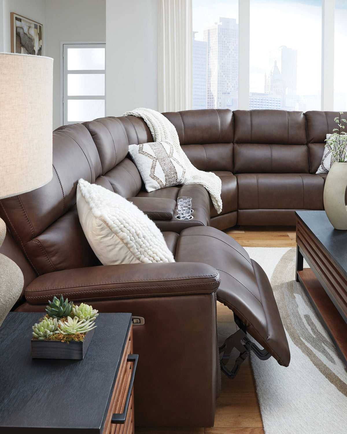 Bleckley - Reclining Sectional by Ashley – view 14