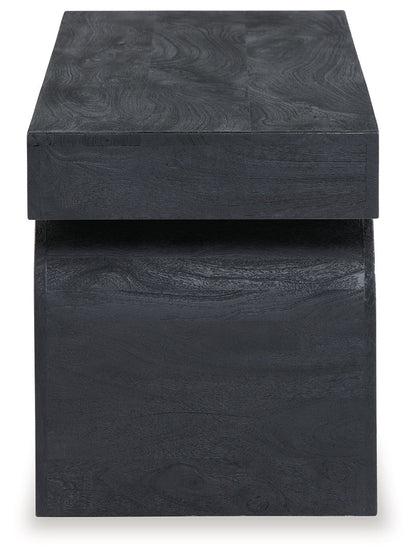 HoLGrove - Accent Bench - Black by Ashley – view 4