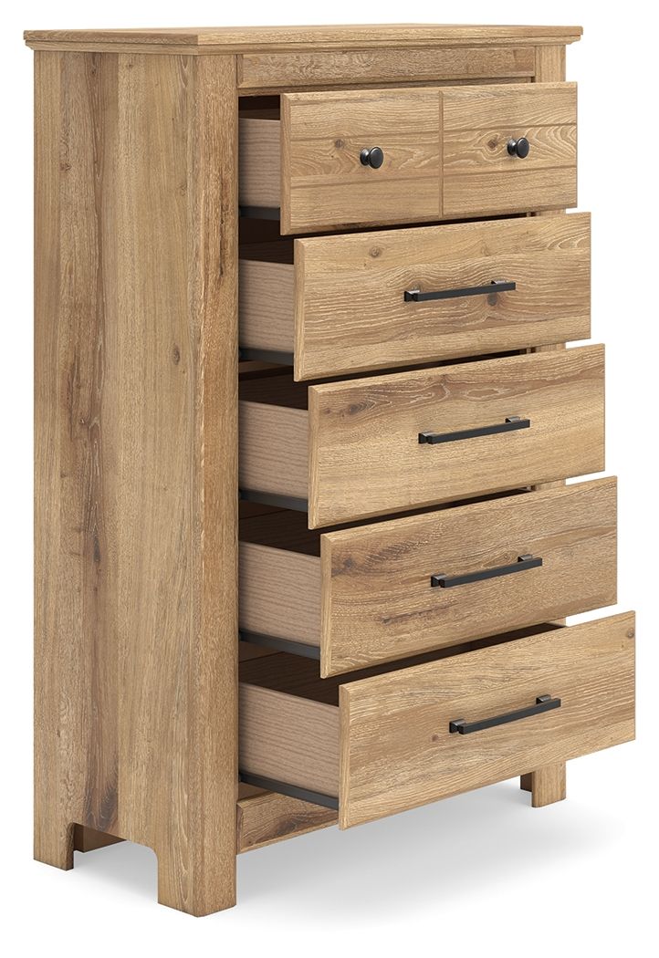 Makidern - Five Drawer Chest by Ashley – view 7