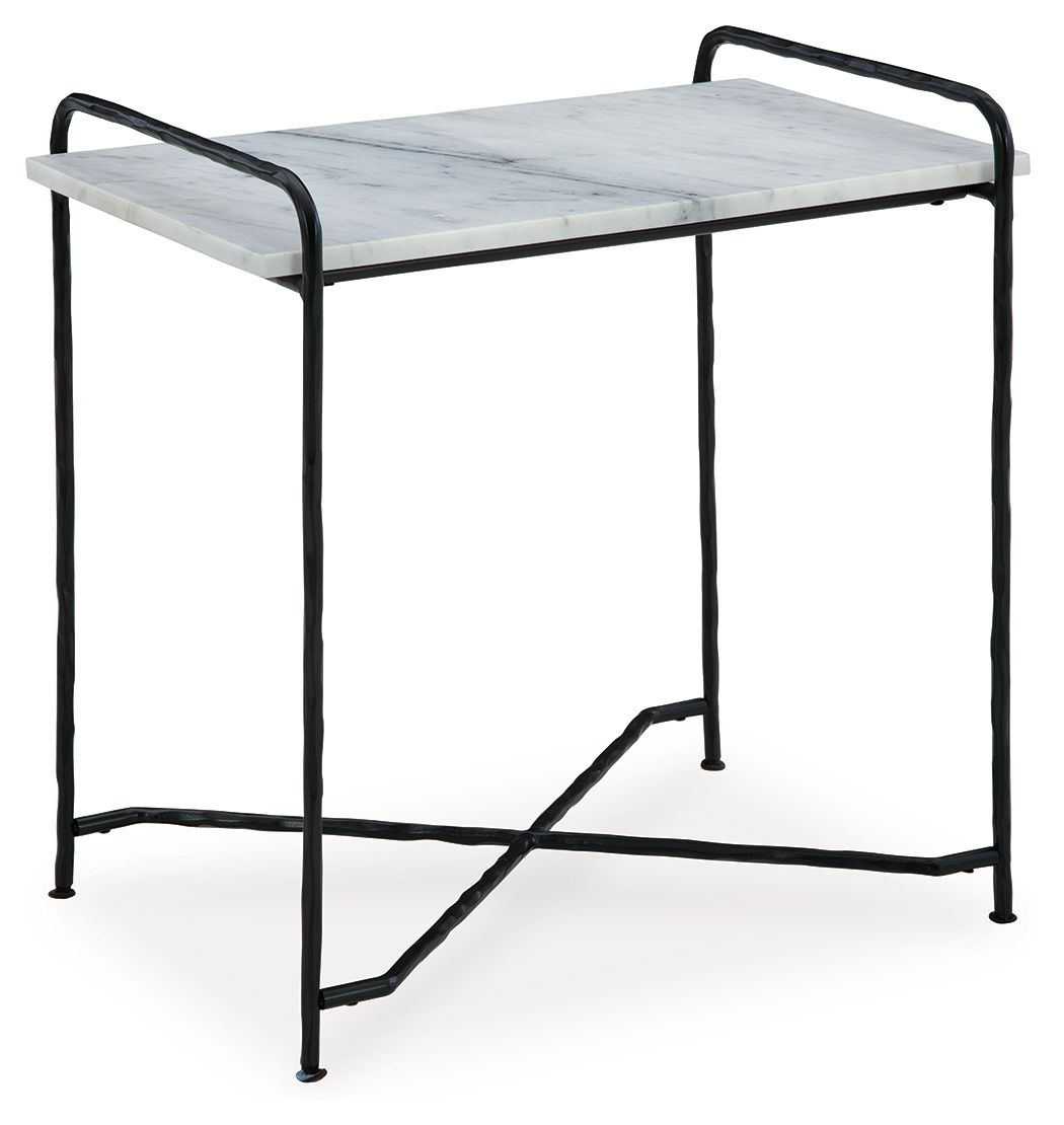 Ashber - Accent Table - White / Black by Ashley – Accent Tables