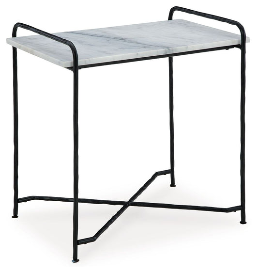 Ashber - Accent Table - White / Black by Ashley – Accent Tables
