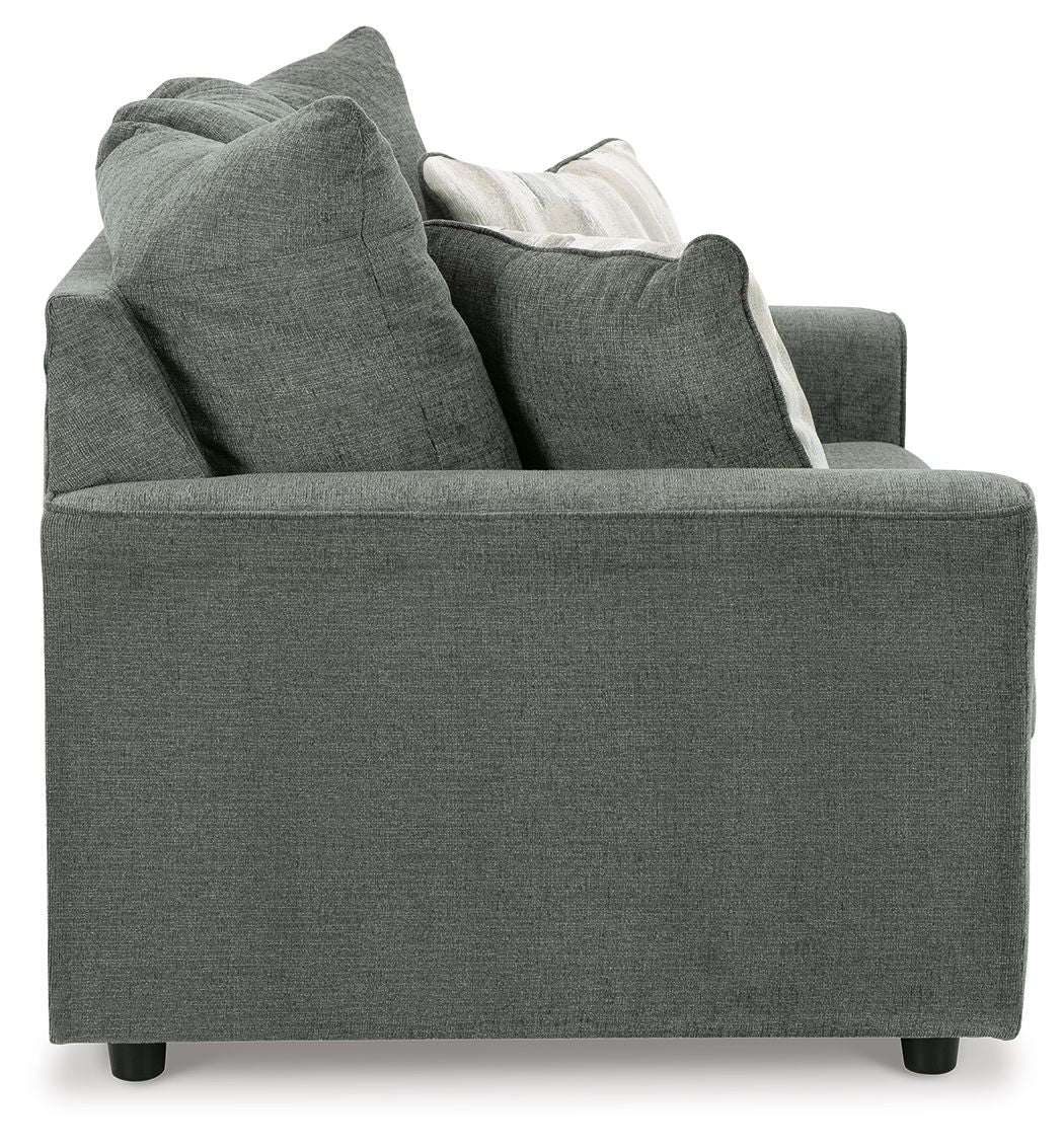 Stairatt - Loveseat - Gravel by Ashley – view 3