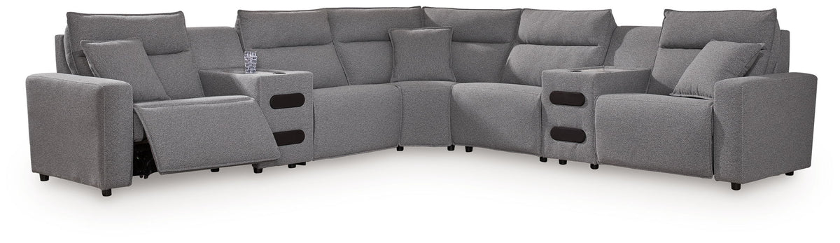 Modmax II - 7 Piece Reclining Sectional by Ashley – view 8