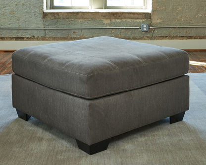 Pitkin - Oversized Accent Ottoman - Slate by Ashley – view 2