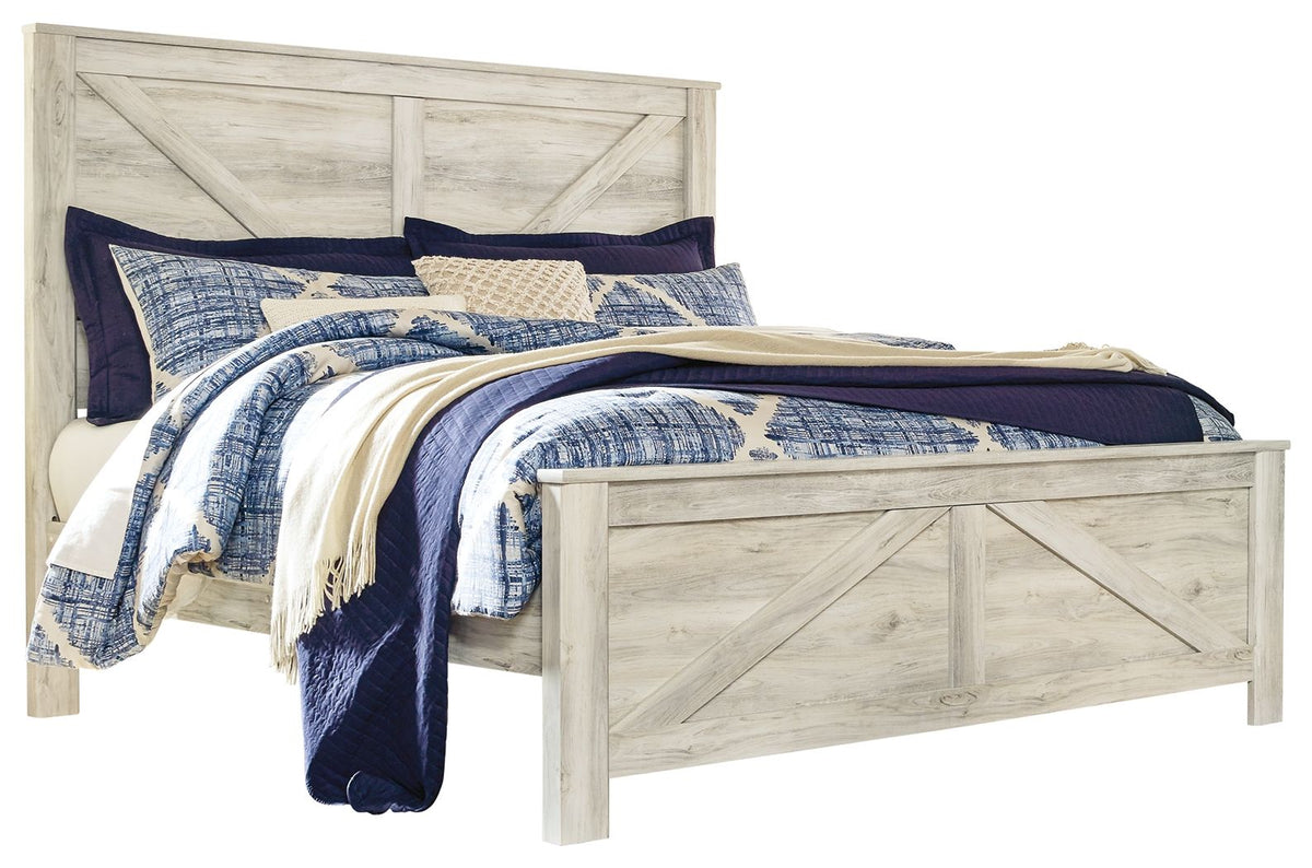 Bellaby - Crossbuck Panel Bed by Ashley – Panel Beds