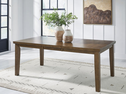 Urbinforte - Dining Room Butterfly Extension Table - Light Brown by Ashley – view 3