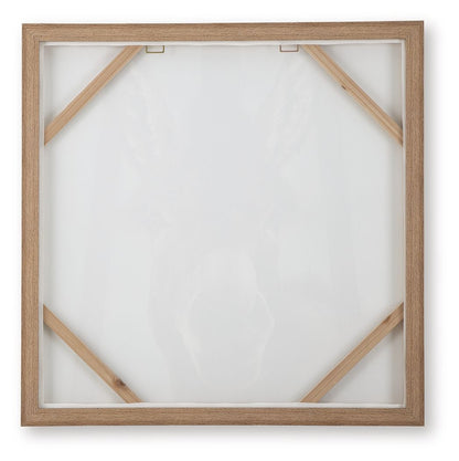 Landerton - Wall Art - Brown / Blue / White by Ashley – view 4