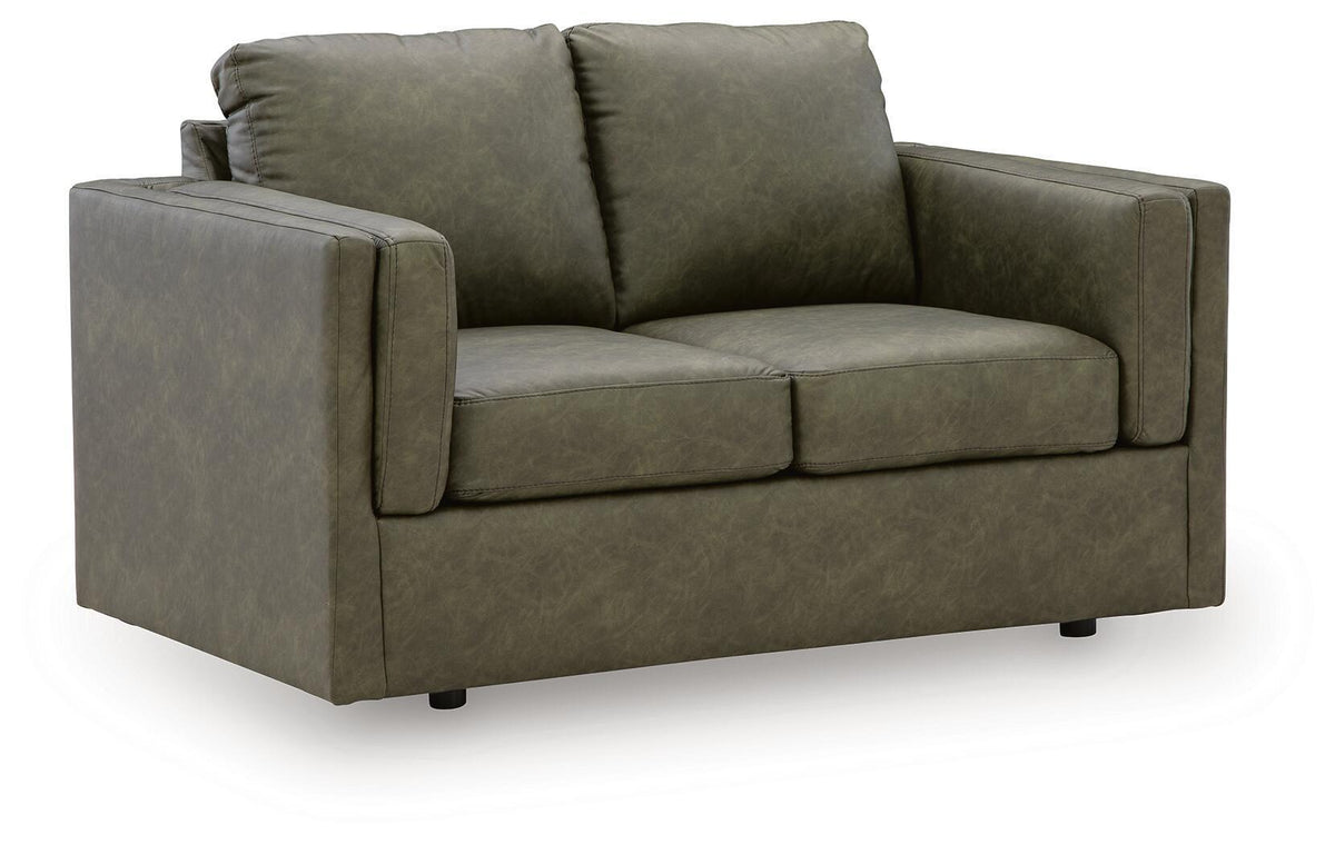 Hollis Studio - Loveseat - Grove by Ashley – Stationary Loveseats