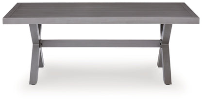 Half Moon Beach - Rectangular Cocktail Table - Gray by Ashley – view 3