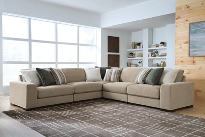 Linenhause - 5-Piece Sectional - Dune – view 3