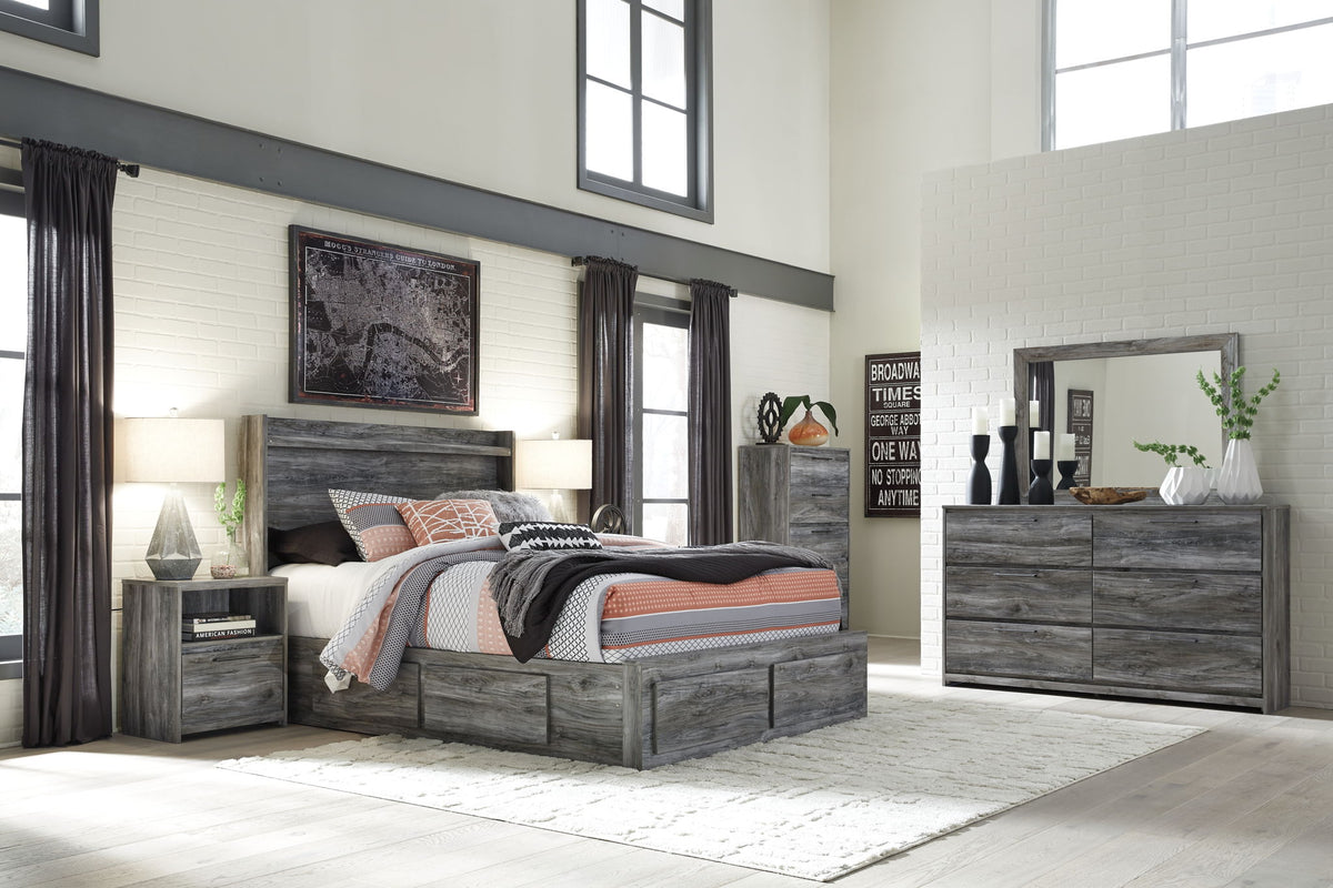 Baystorm - Panel Bedroom Set - Gray by Ashley – view 6