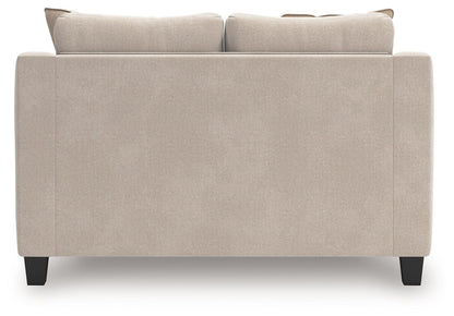 Willarae - Loveseat - Taupe – view 4