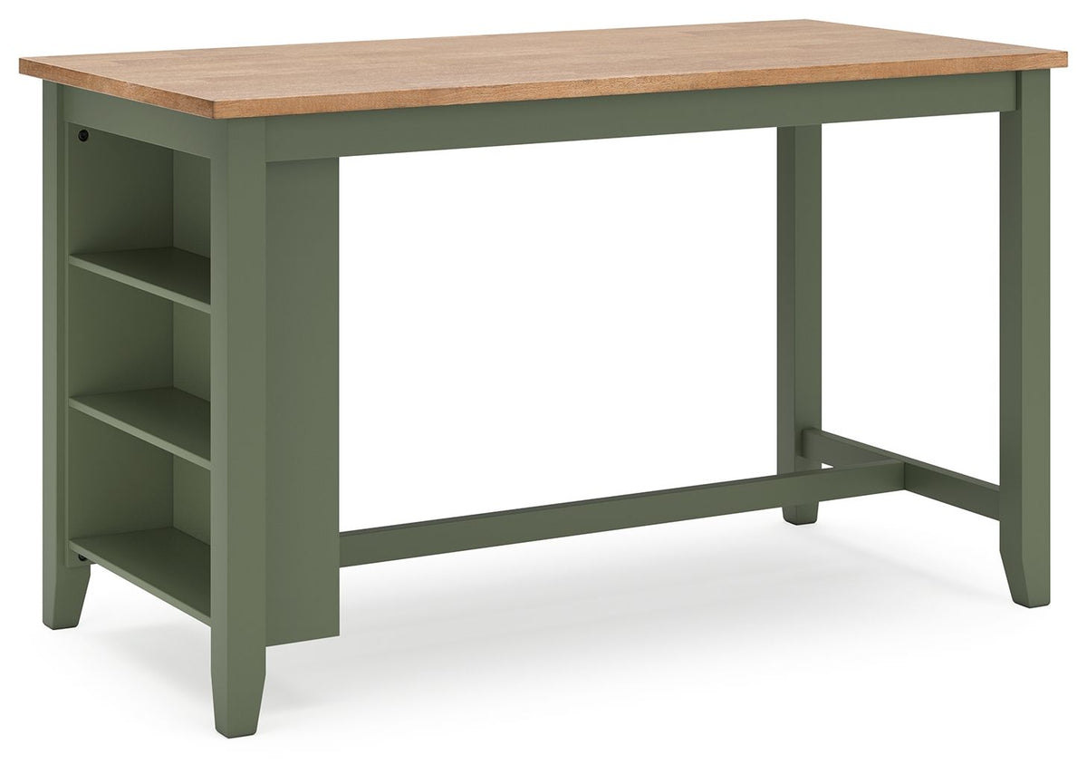 Gesthaven - Rectangular Dining Room Counter Table by Ashley – view 4