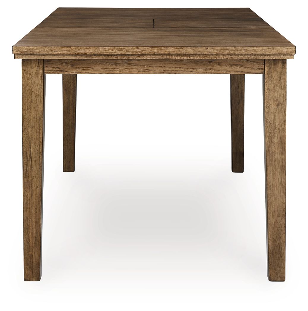 Urbinforte - Counter Height Dining Extension Table - Light Brown by Ashley – view 3